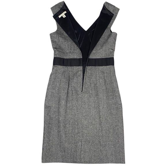 Banana Republic Wool Tweed Dress 6 Corpcore Classic Office Siren Minimalist Work - Picture 4 of 9